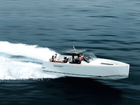 Fjord 40 open Extérieur tour | vue latérale | Fjord