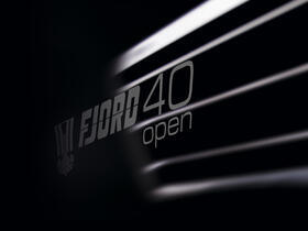 Fjord 40 open Extérieur mouiller | logo | Fjord