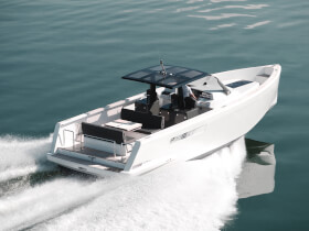 Fjord 40 open Extérieur tour | derriére, cockpit, lounge | Fjord