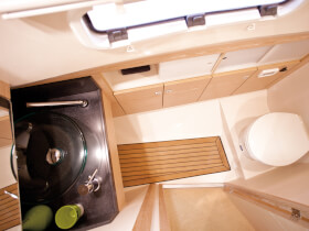 Fjord 40 open Intérieur cellule humide | évier, WC | Fjord