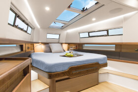 Fjord 44 open | Intérieur vue Furniture - atlanta walnut | Fjord